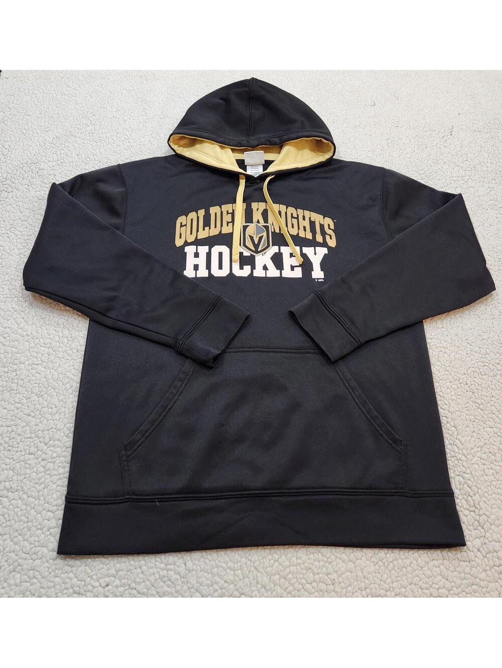 NHL Las Vegas Golden Knights Lace Up Hoodie Sweatshirt Pullover Men’s Sz Medium